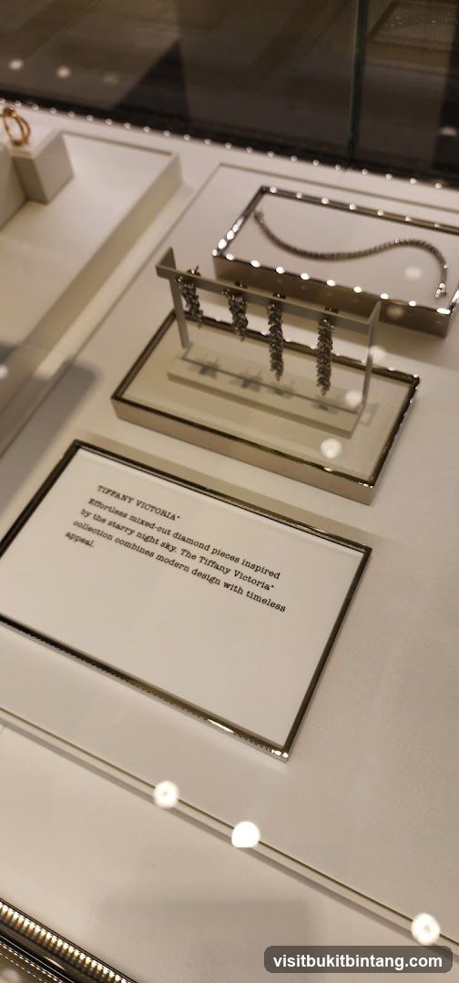 Tiffany Victoria Collection Display