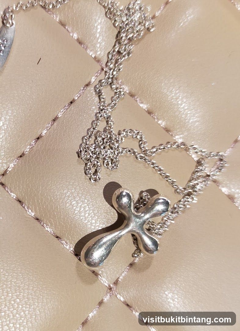 Silver Cross Necklace