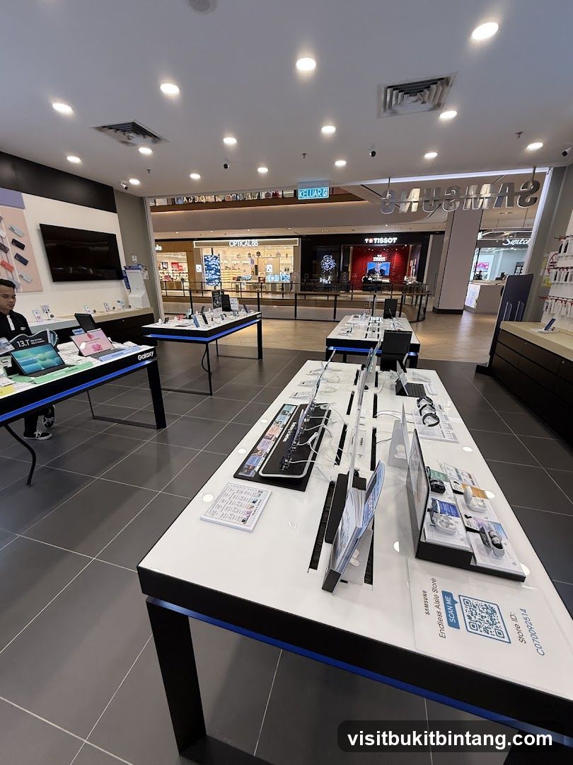 Samsung Store Interior