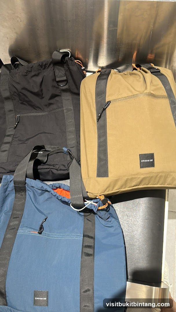 Three bags