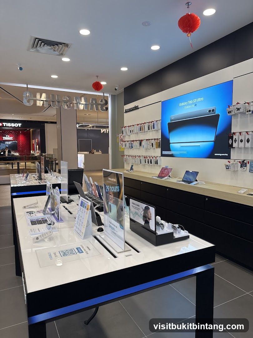 Samsung Store Interior