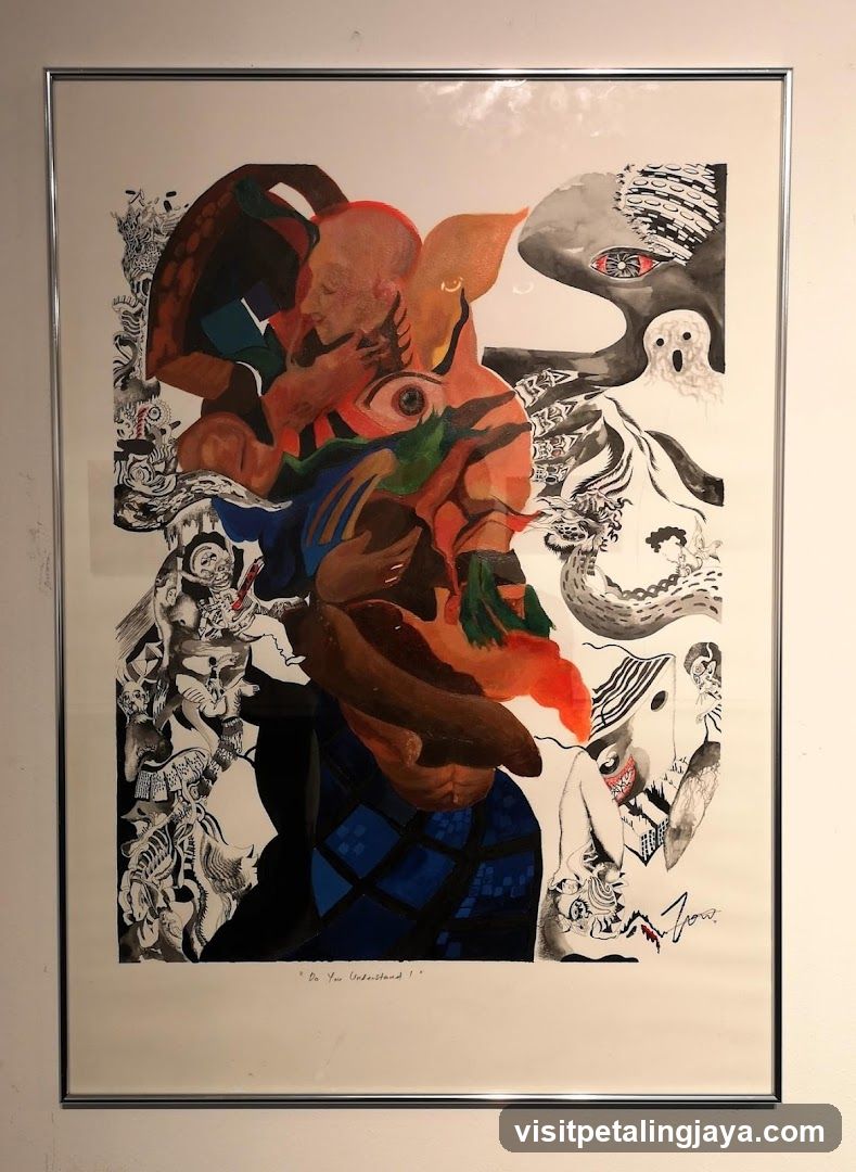 Abstract Collage Artwork