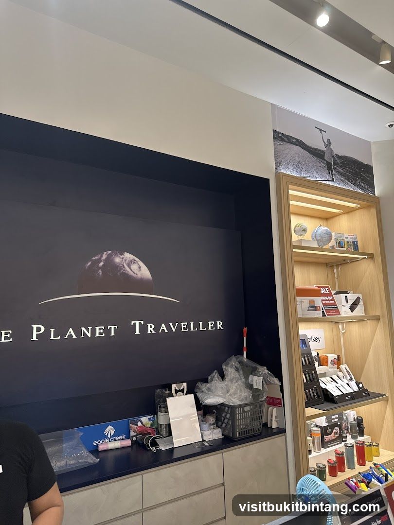 The Planet Traveller Store Interior