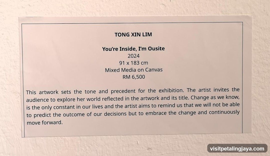 Artwork Label - Tong Xin Lim
