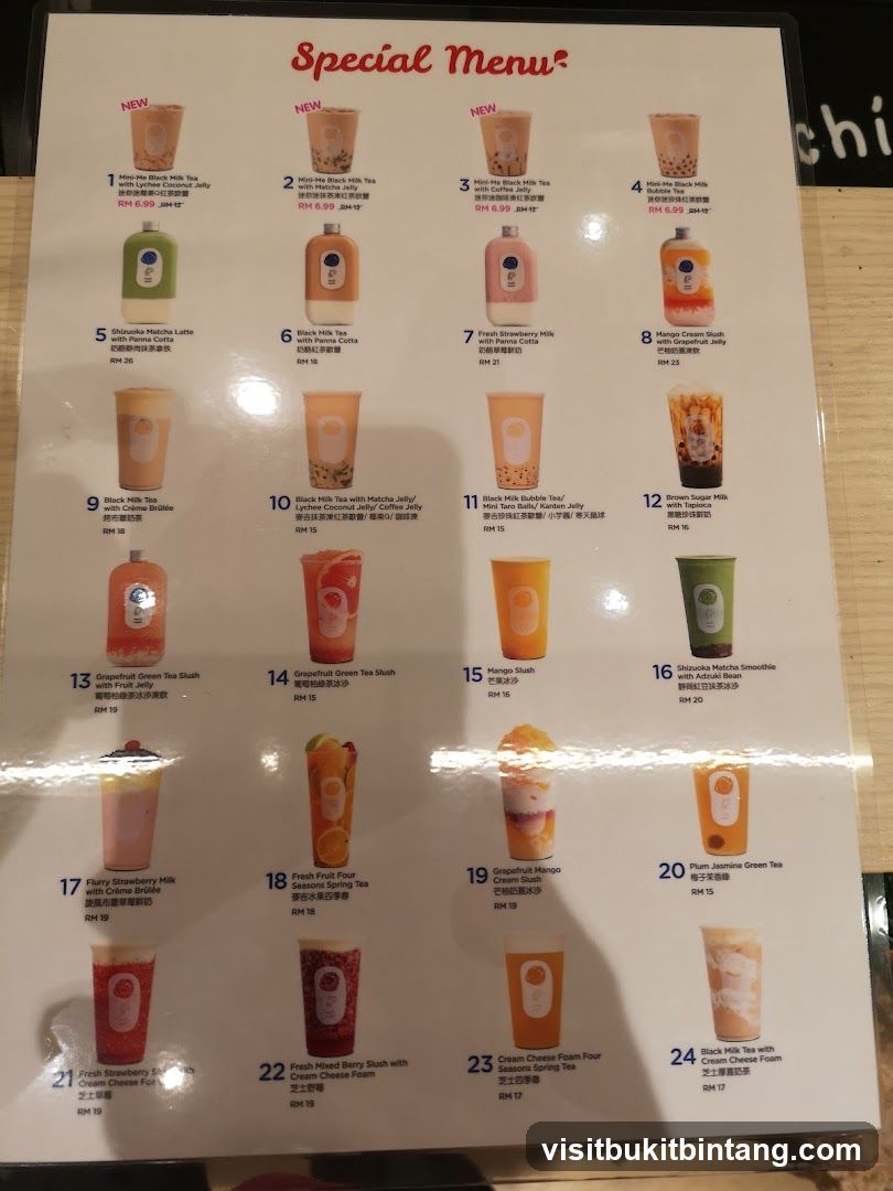 Special Menu