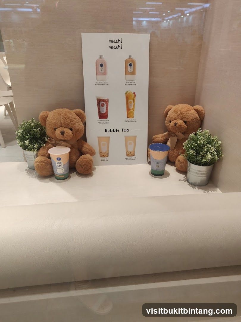 Machi Machi Bubble Tea Display
