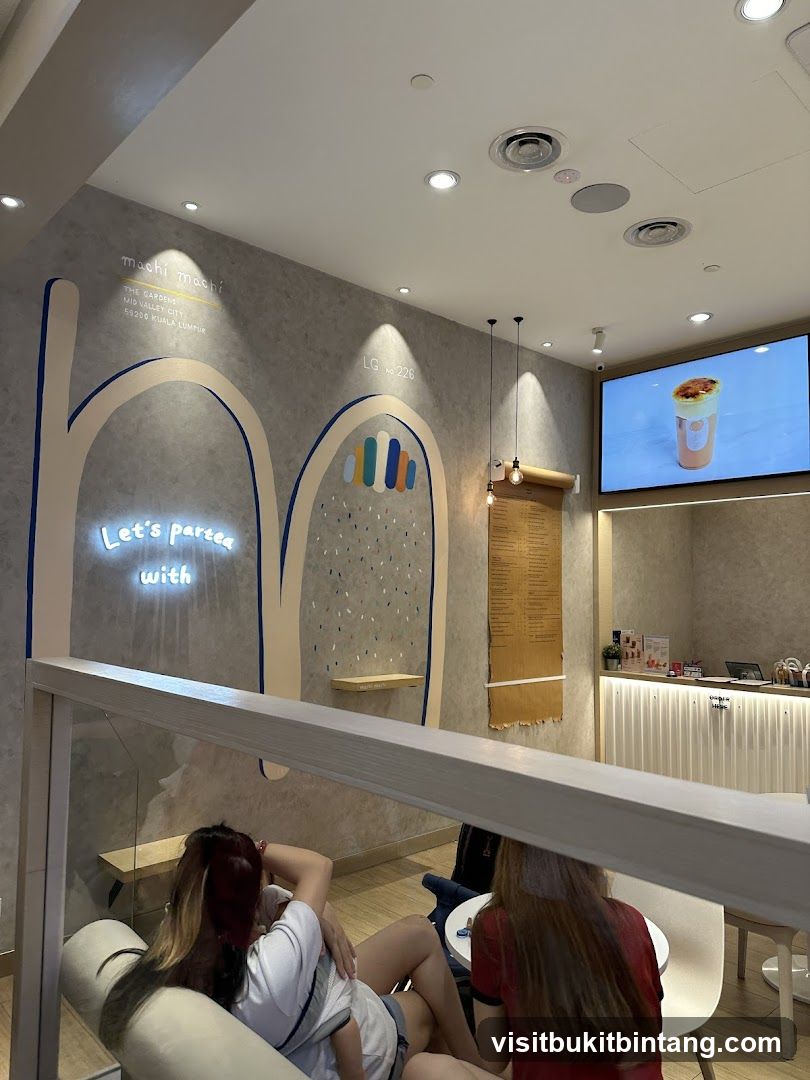 Interior of a cafe
