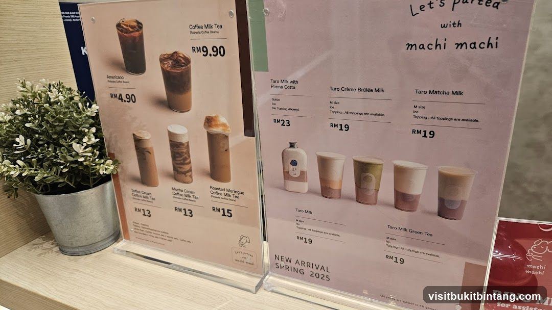 Let's purtea with machi machi Menu