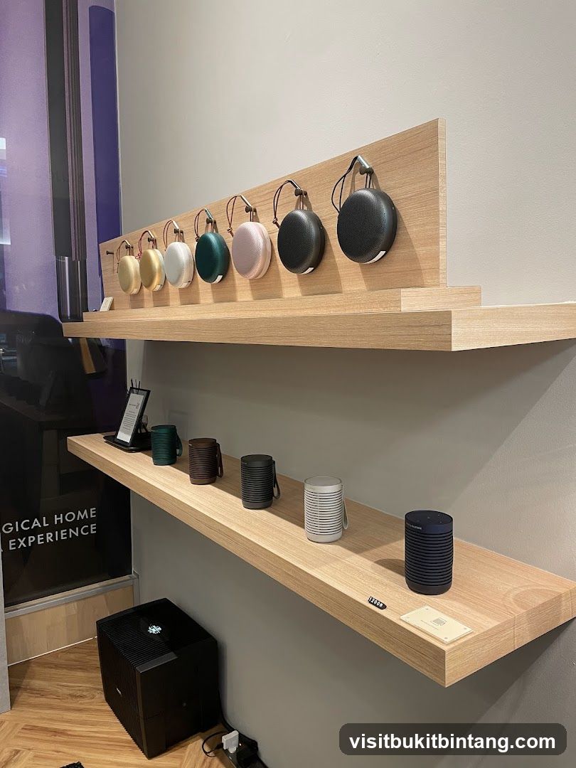 Audio Equipment Display