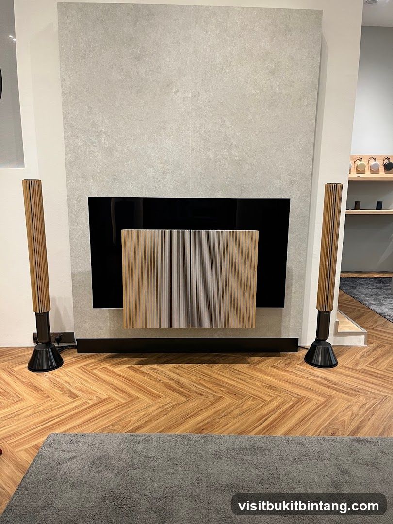 Modern Living Room Display