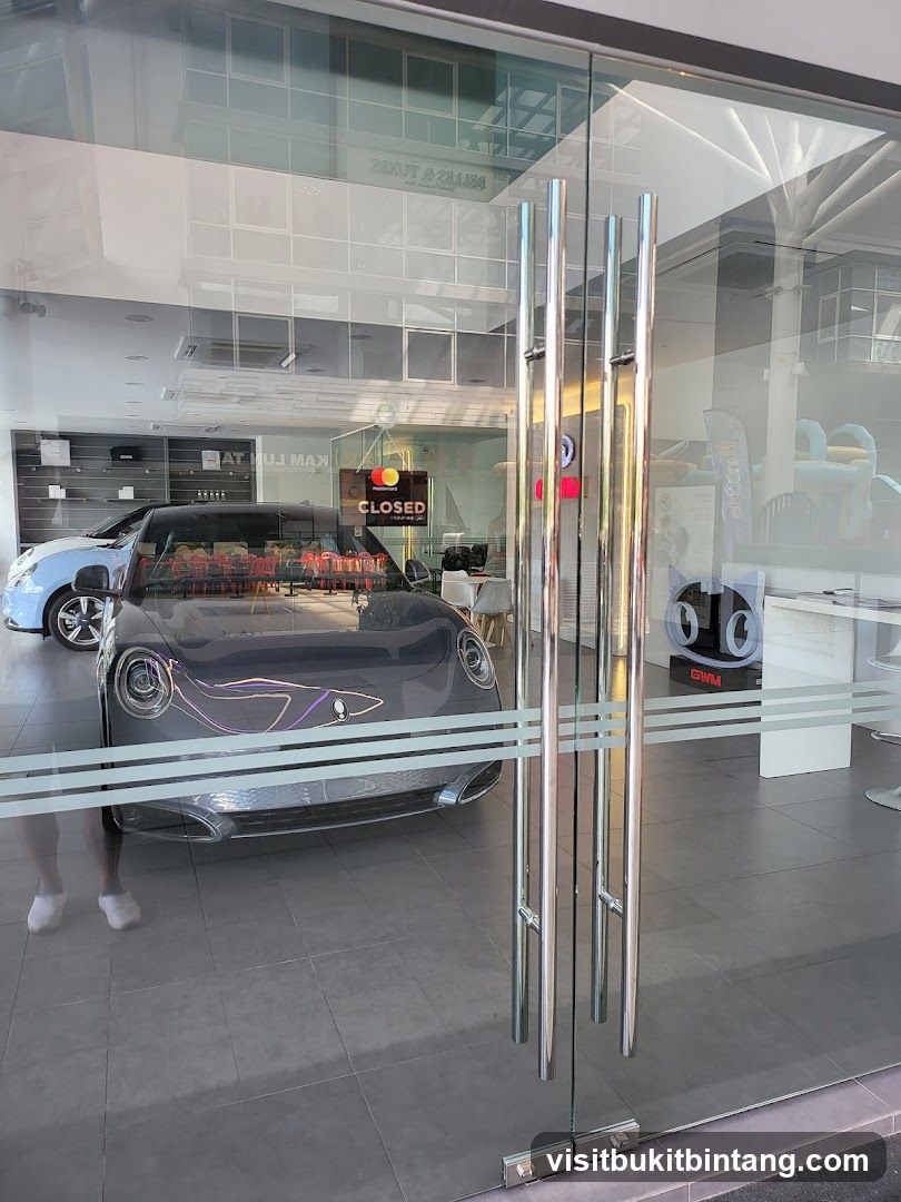 Car Dealership Entrance