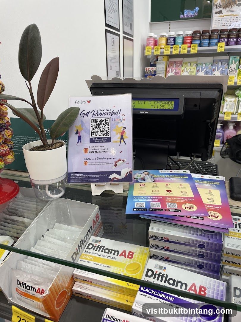 Pharmacy Counter Display
