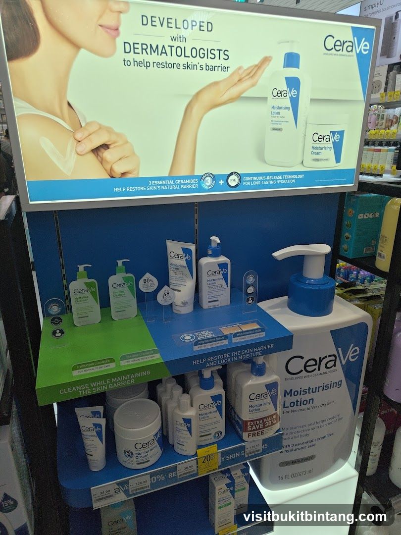 CeraVe Skincare Display