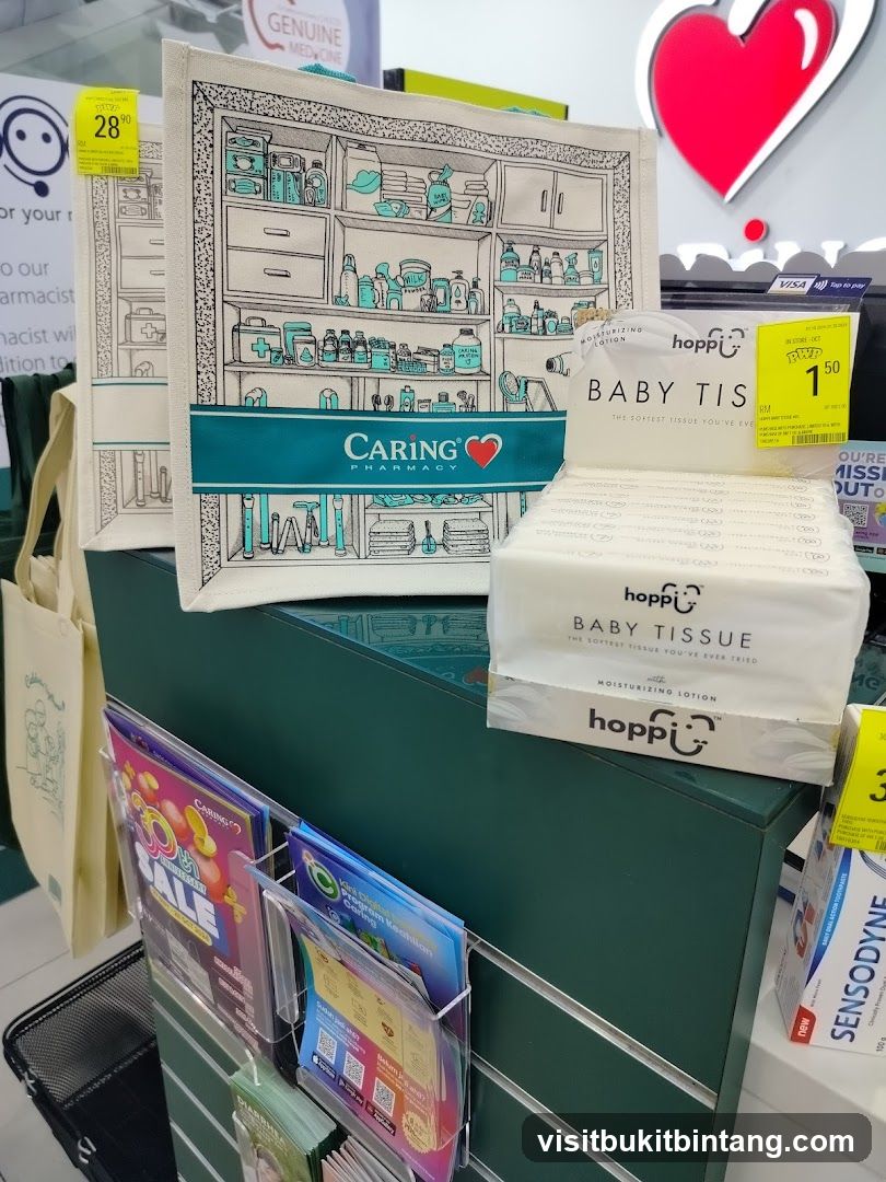 Caring Pharmacy Display