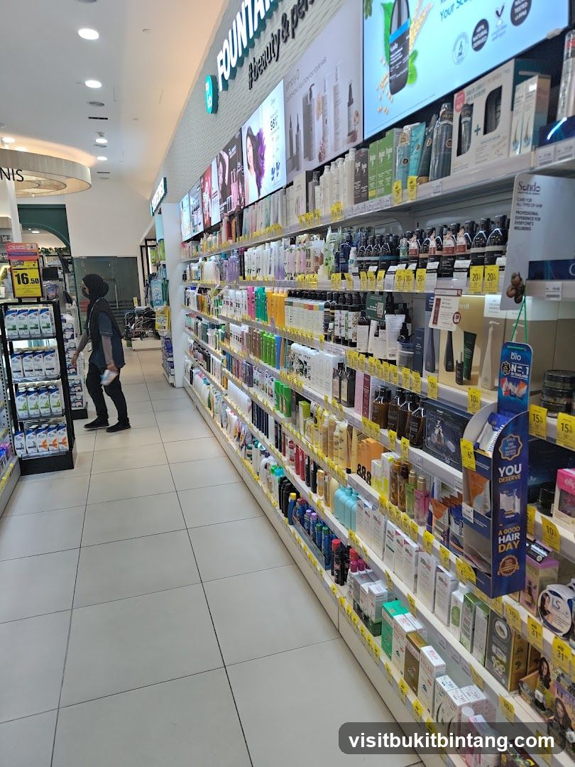 Health and Beauty Store Aisle