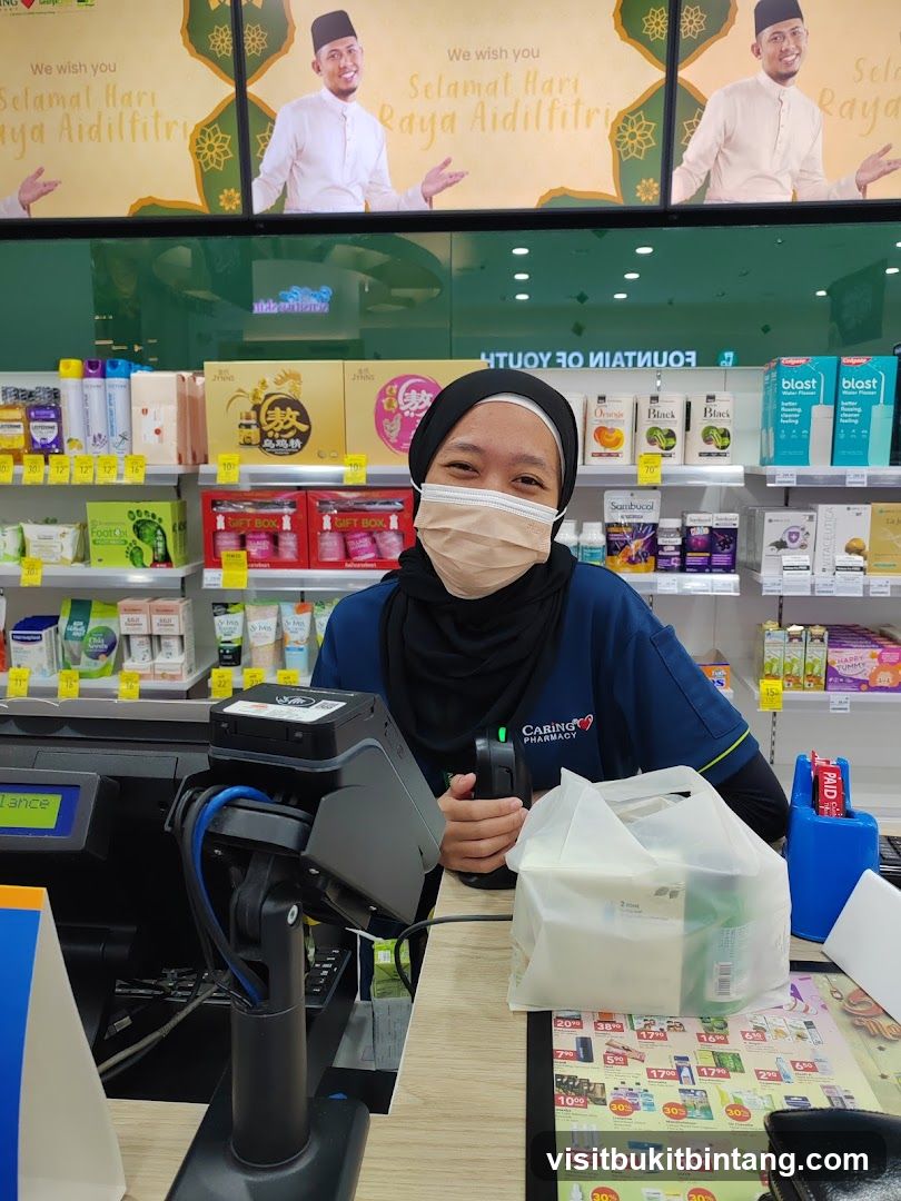 Pharmacy Counter with Staff
