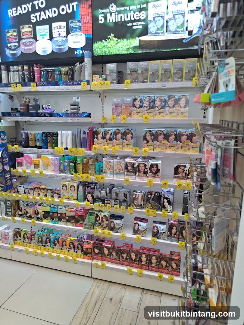 Hair Dye and Styling Products
