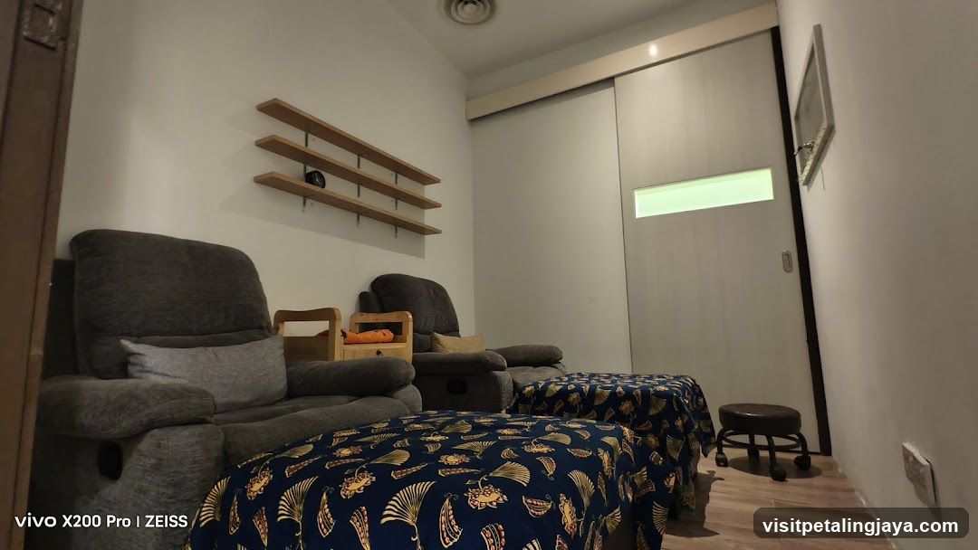 Interior of a relaxation room or spa