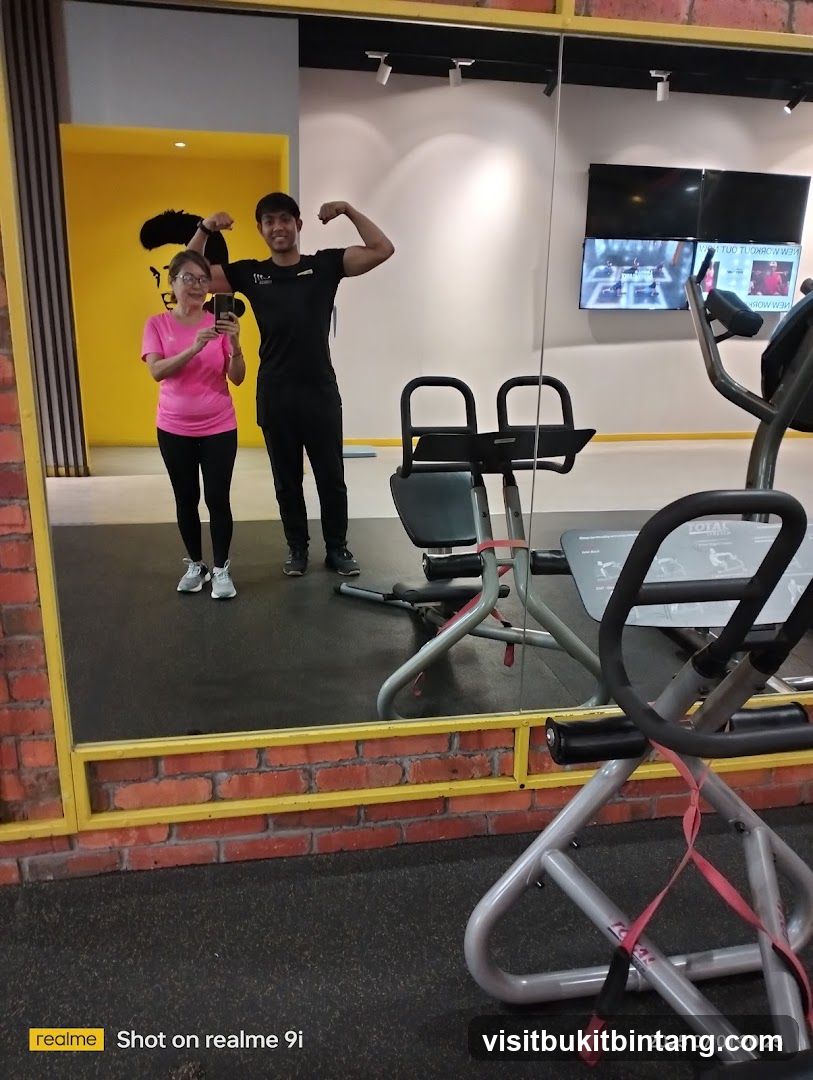 Gym selfie