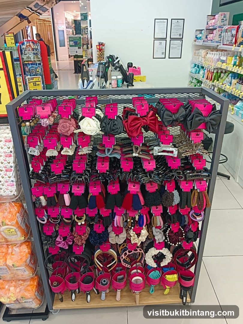 Hair Accessories Display