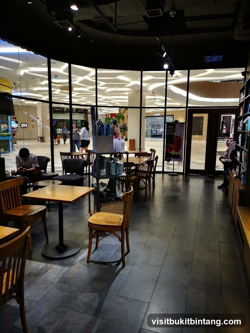 Cafe Interior with Seating