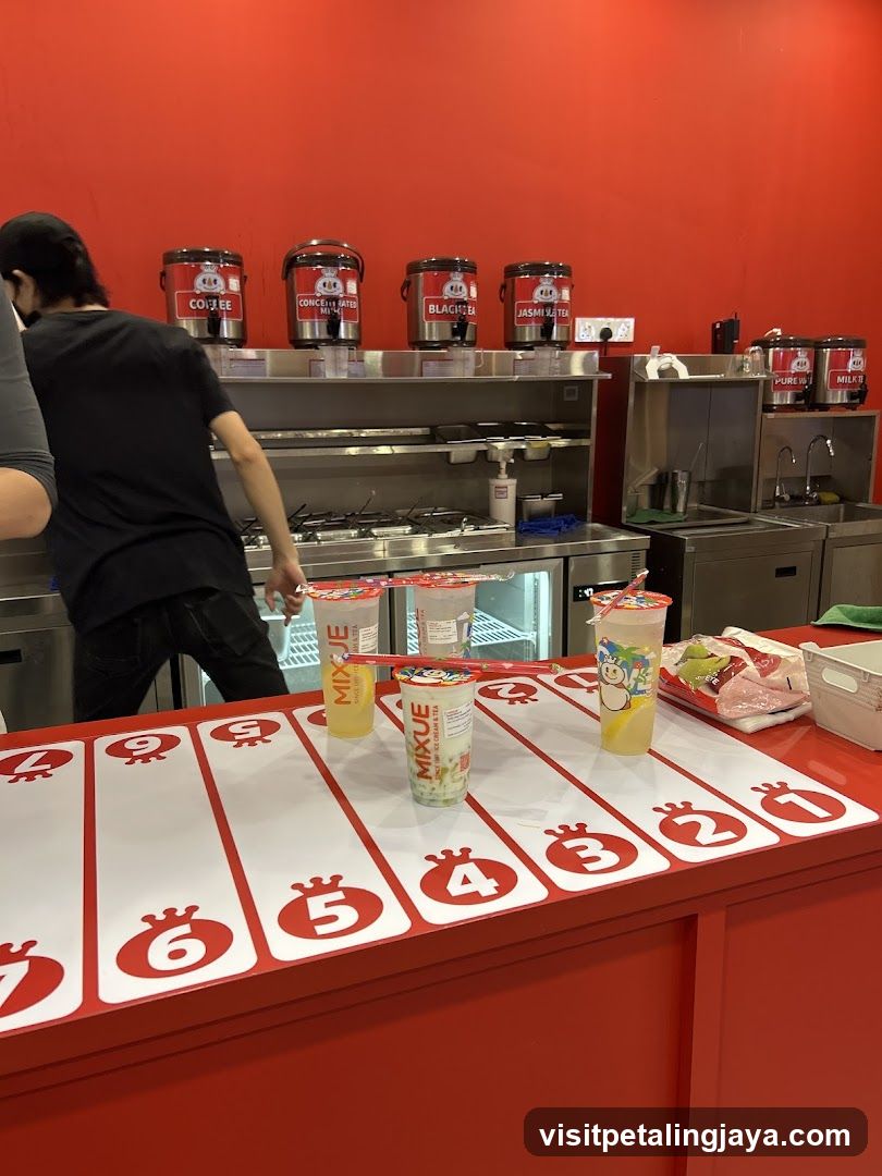 Beverage Station Interior