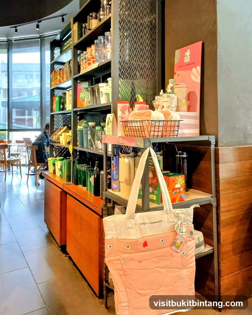 Starbucks Merchandise Display