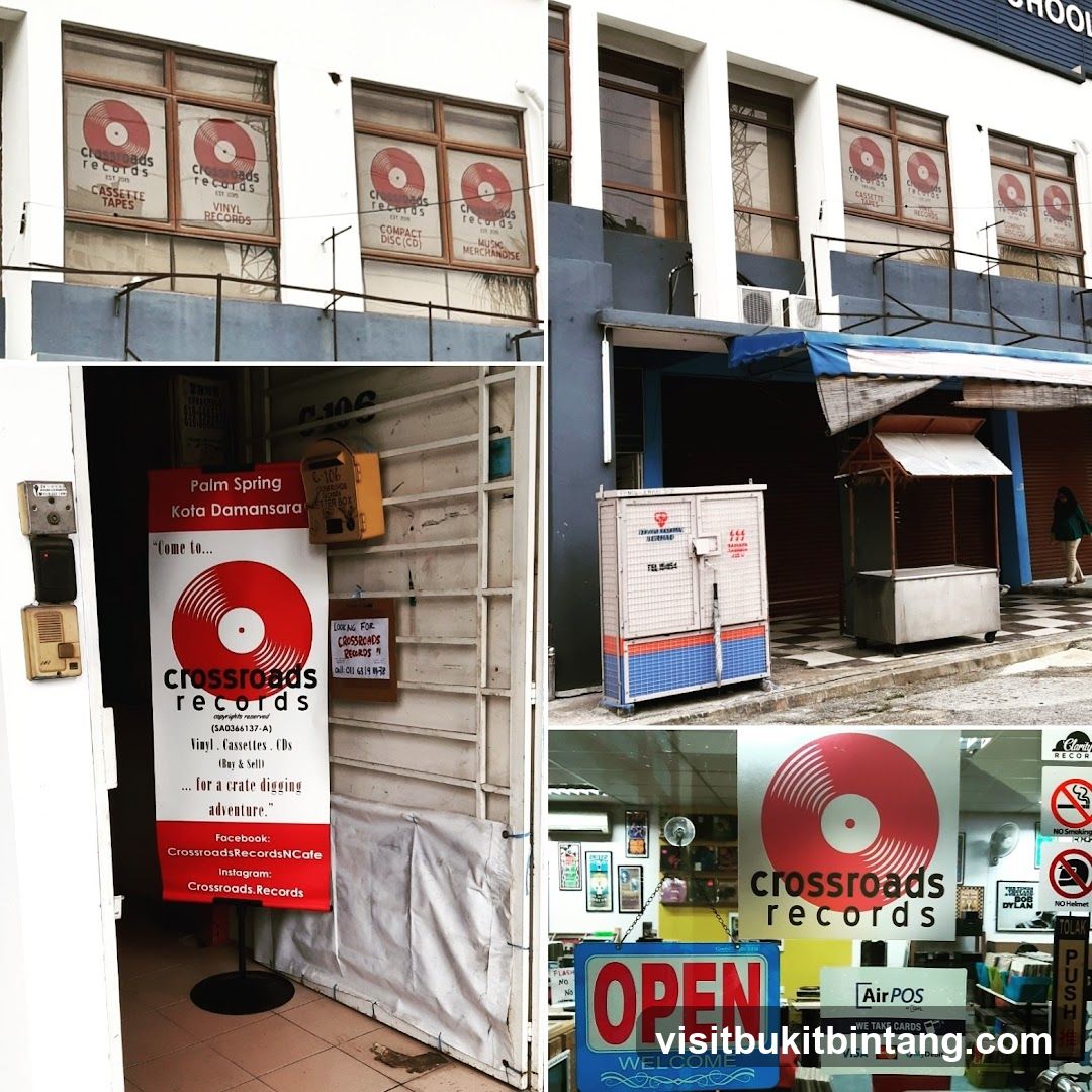 Crossroads Records Storefront and Interior