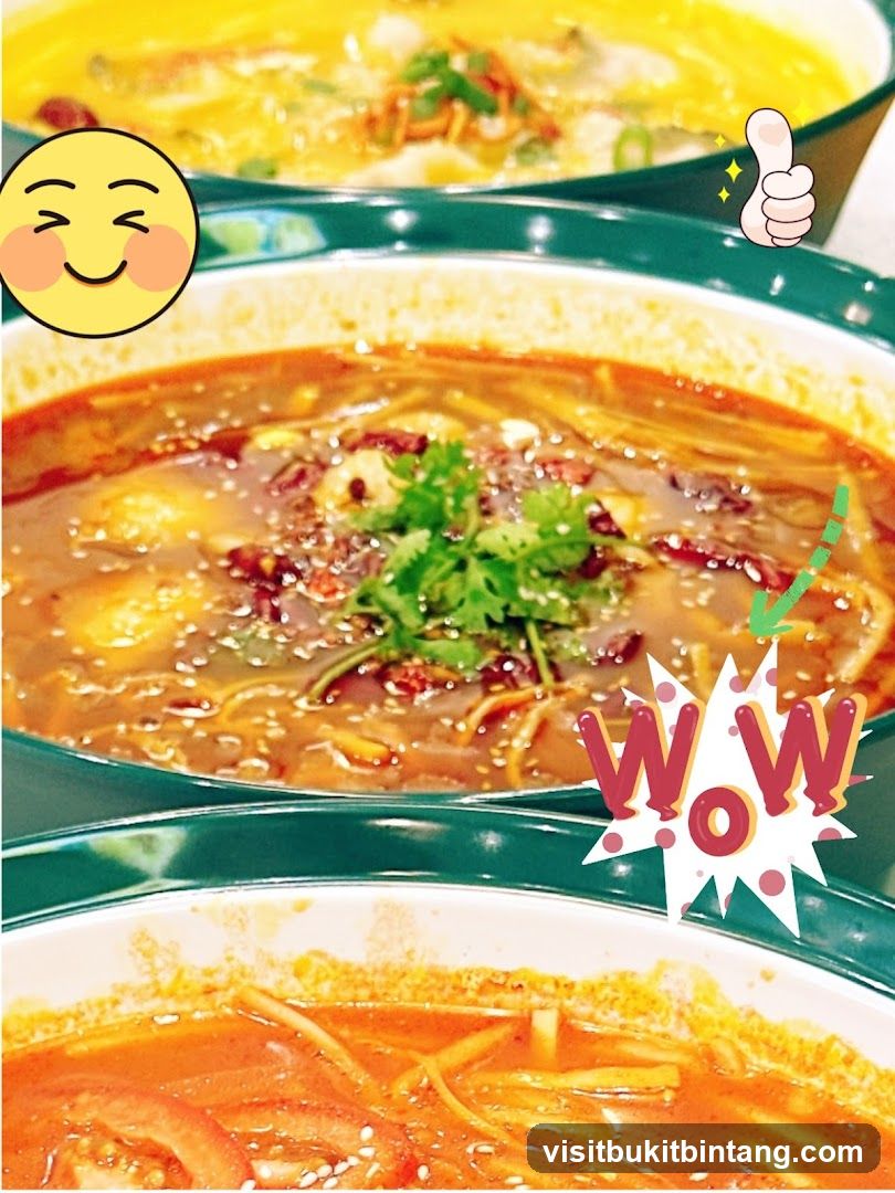Bowls of Noodle Soup