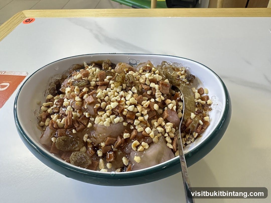 Dessert with Nuts and Raisins