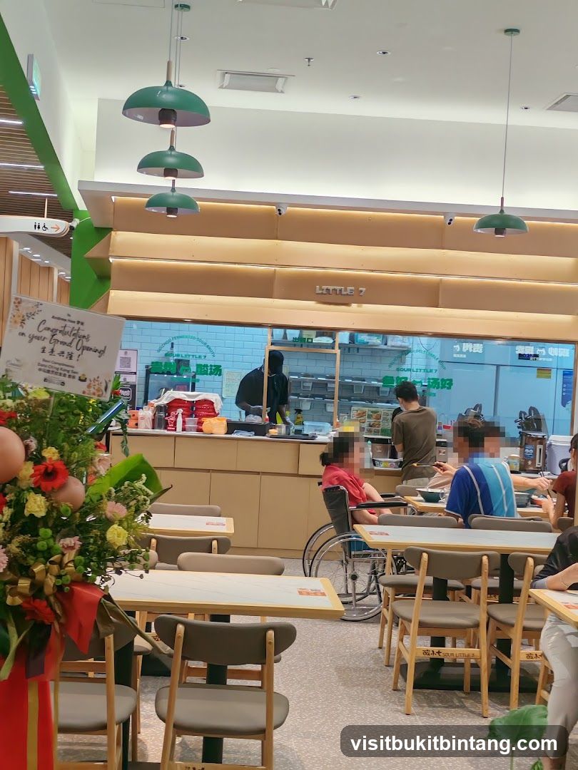 Restaurant Interior with Diners