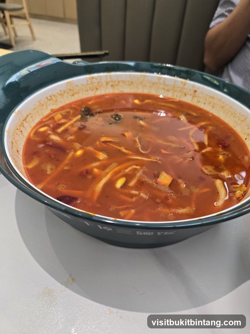 Spicy Noodle Soup