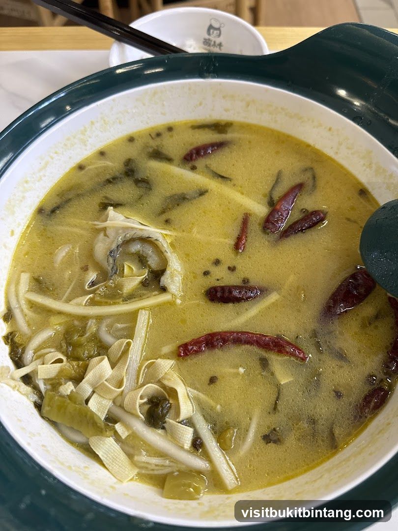 Fish Soup with Pickled Vegetables