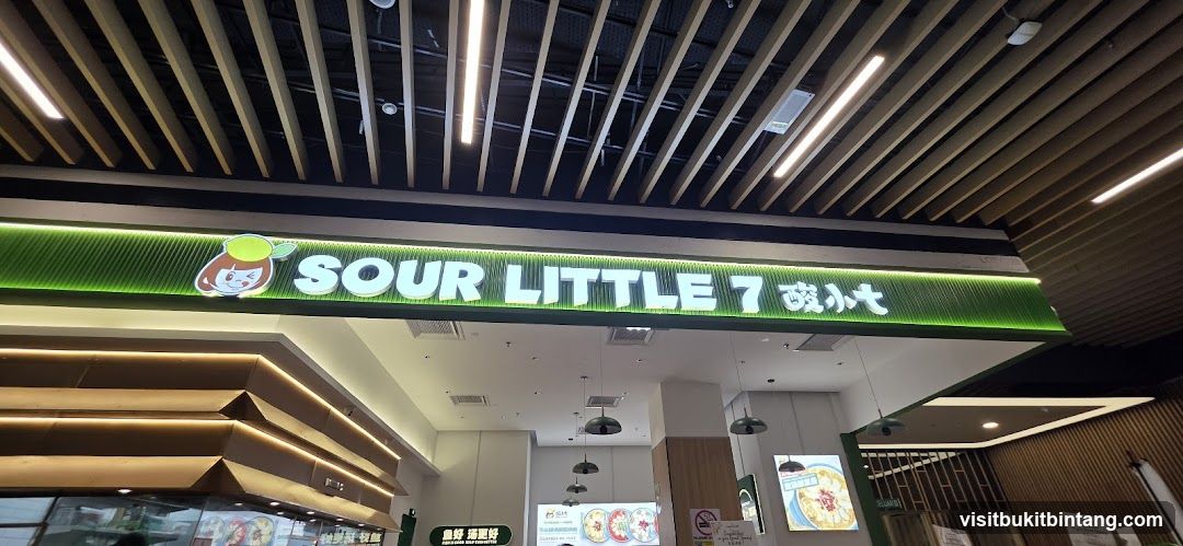 Sour Little 7 Restaurant Sign