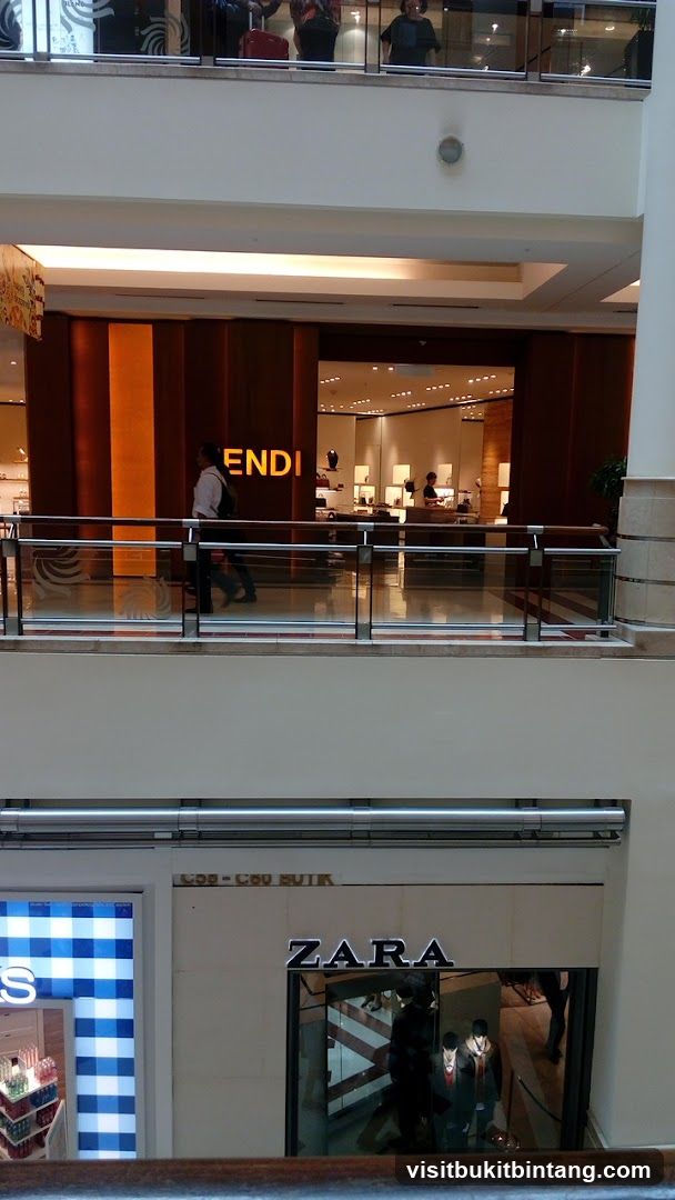 Fendi and Zara Stores