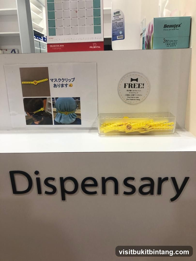 Dispensary promotional display