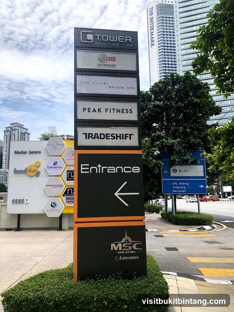Building Directory Sign