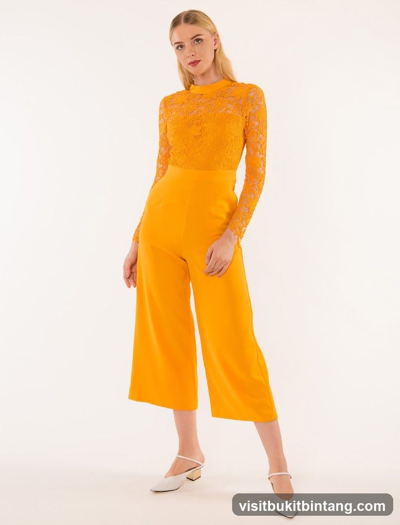 Woman in Orange Jumpsuit