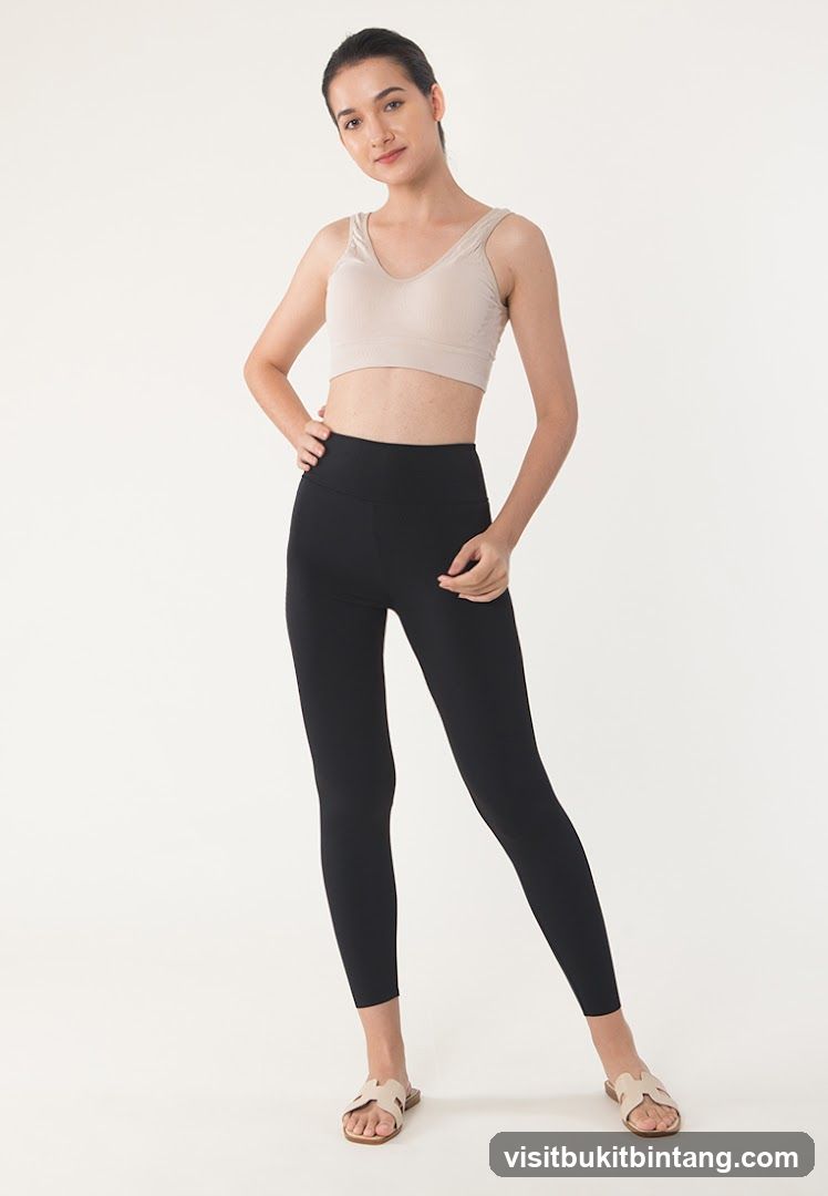 Woman in Athleisure Wear