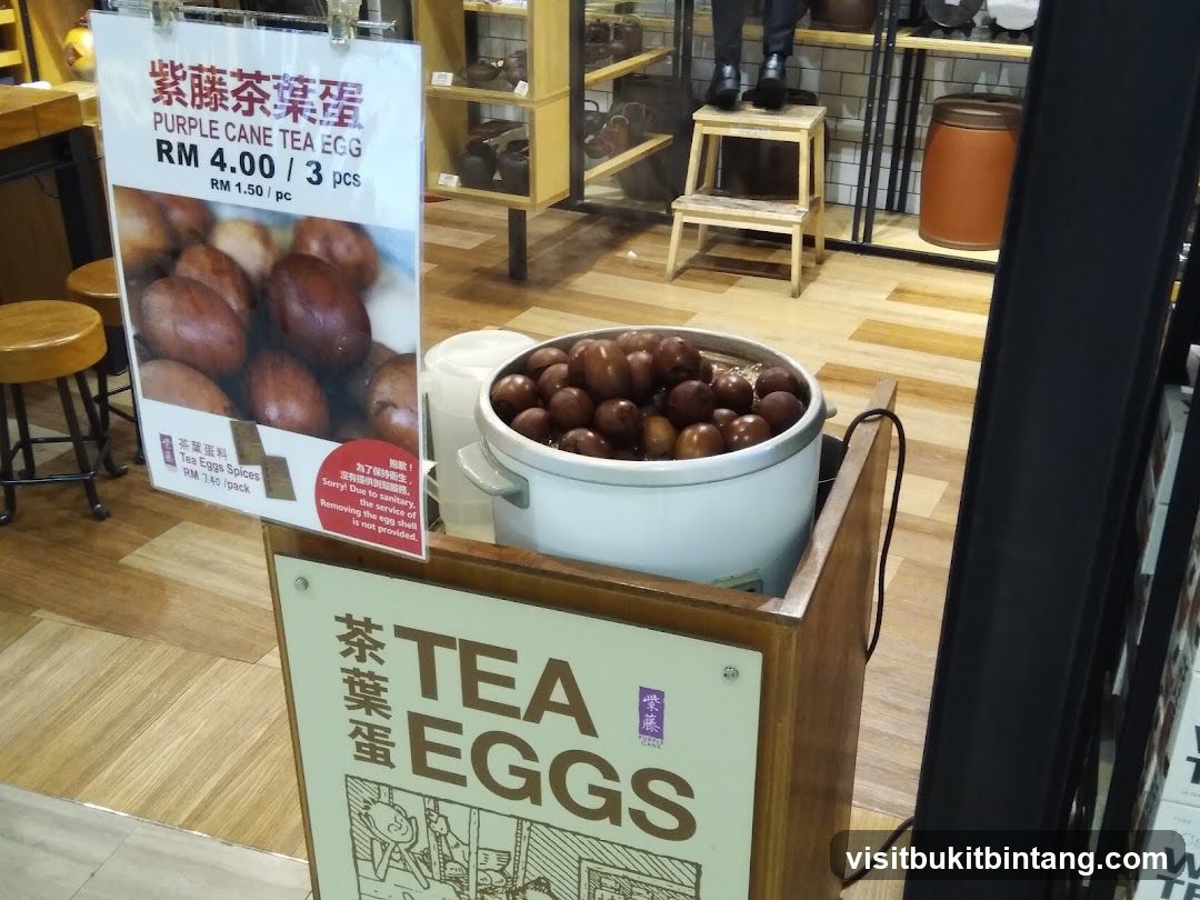 Tea Eggs Display