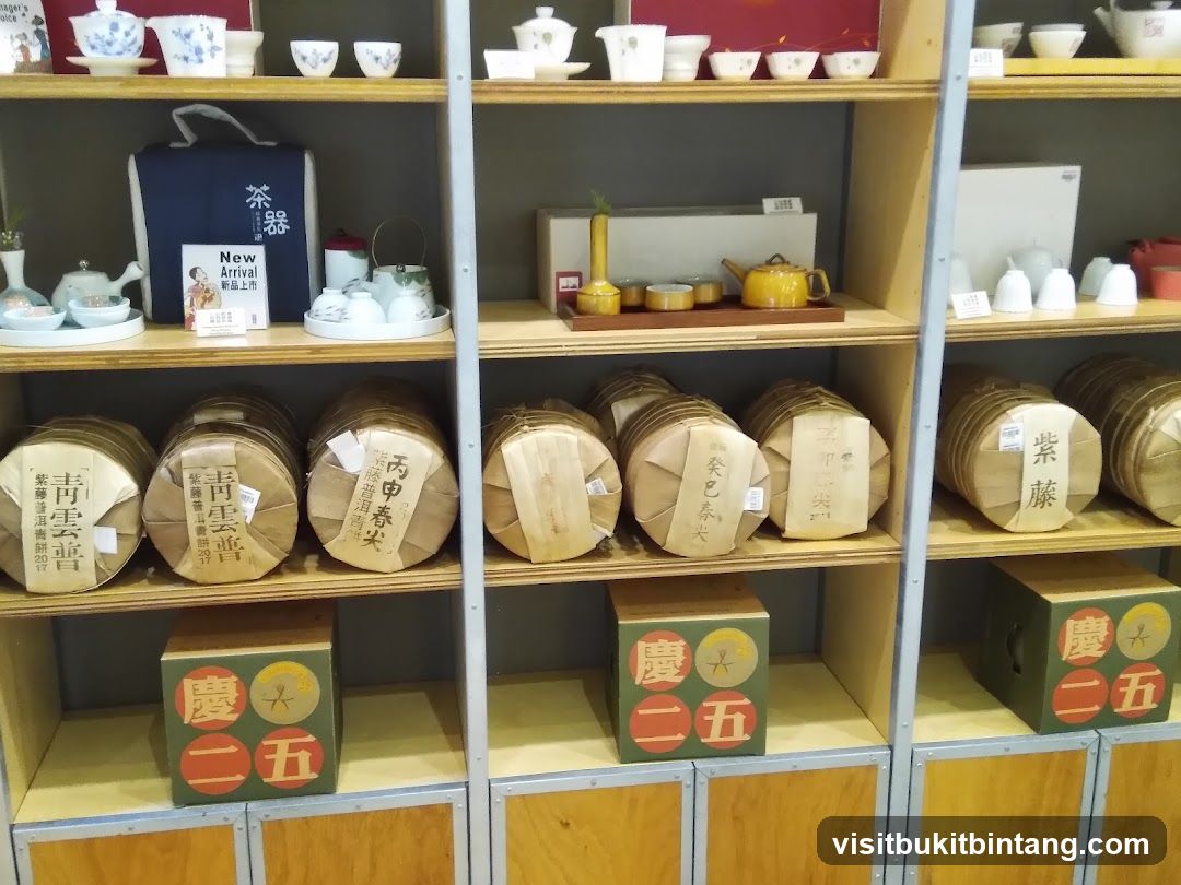 Tea Shop Display