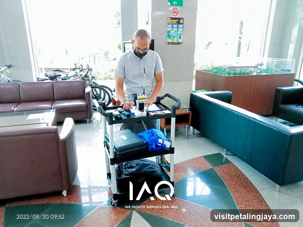 Facility Services Worker at Work