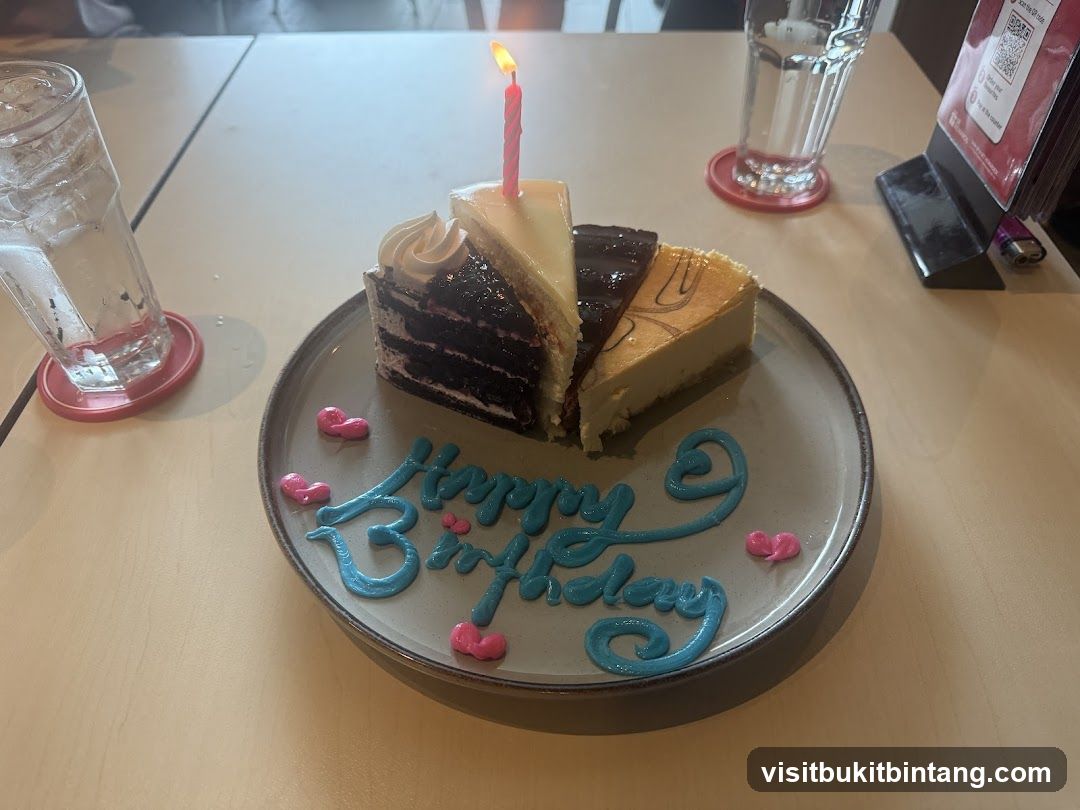 Birthday Cake Slices