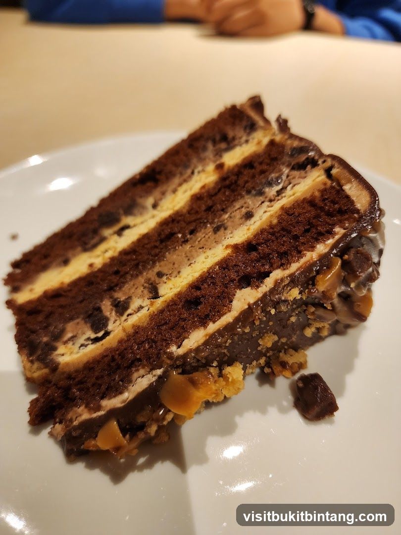Slice of Chocolate Cake