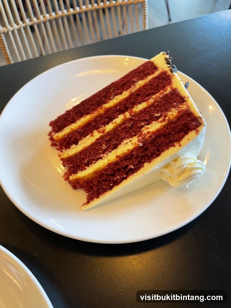 Red Velvet Cake Slice