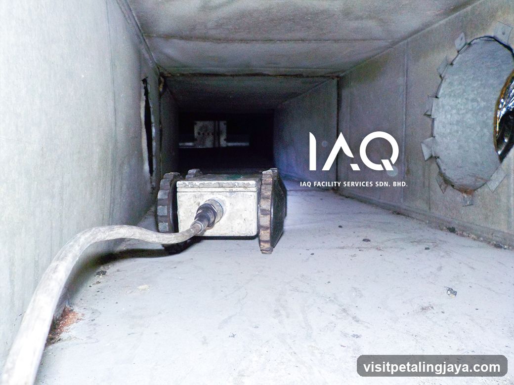 IAQ Facility Services Equipment in Tunnel