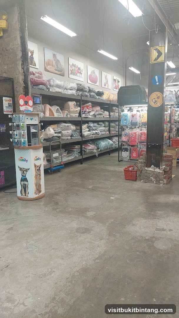Pet Supply Store Interior