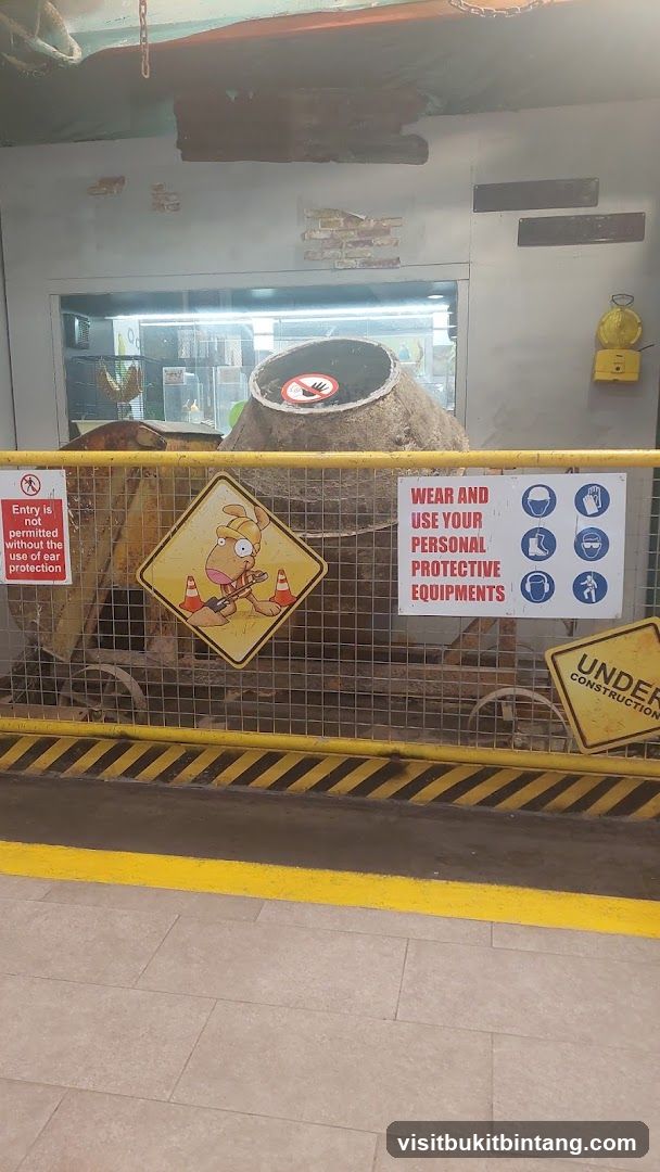 Construction Themed Display