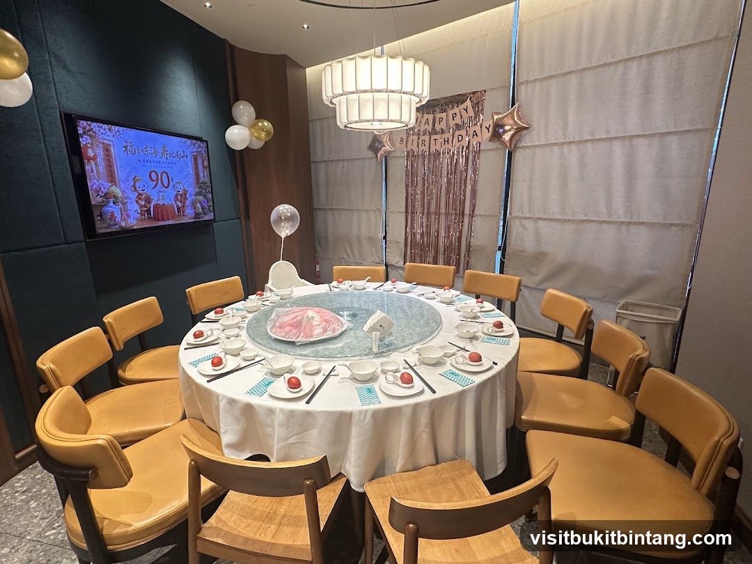 Birthday Celebration Setup