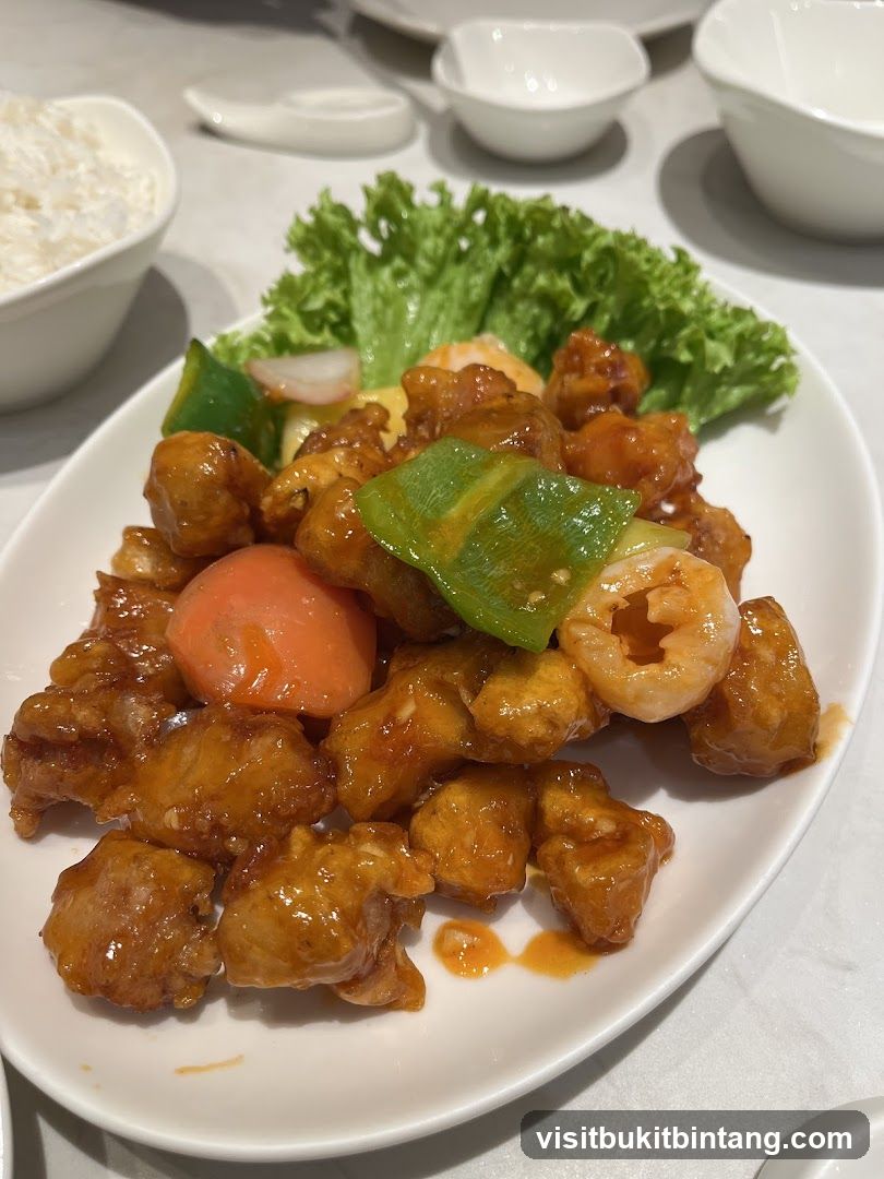 Sweet and Sour Chicken with Rice